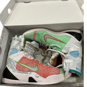 Nike Kobe IX Elite XDR Rainbow MultiColor High Top Basketball Shoes 678301-904 9